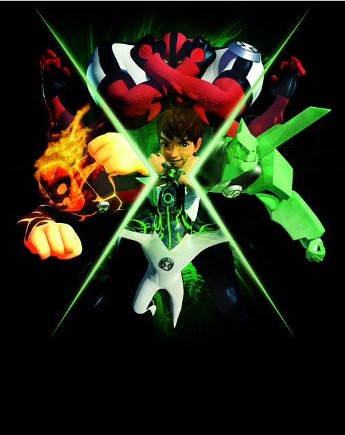 Ben 10 Destroy All Aliens - Key art