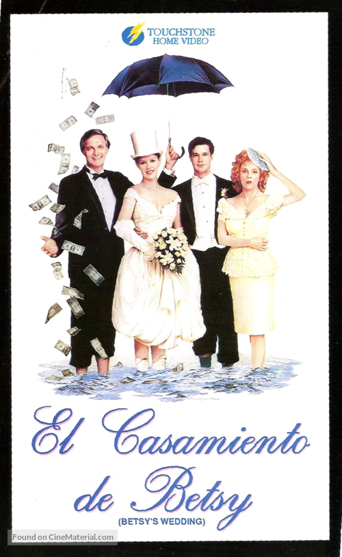 Betsy&#039;s Wedding - Argentinian VHS movie cover