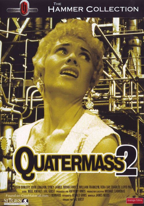 Quatermass 2 - Spanish Movie Cover