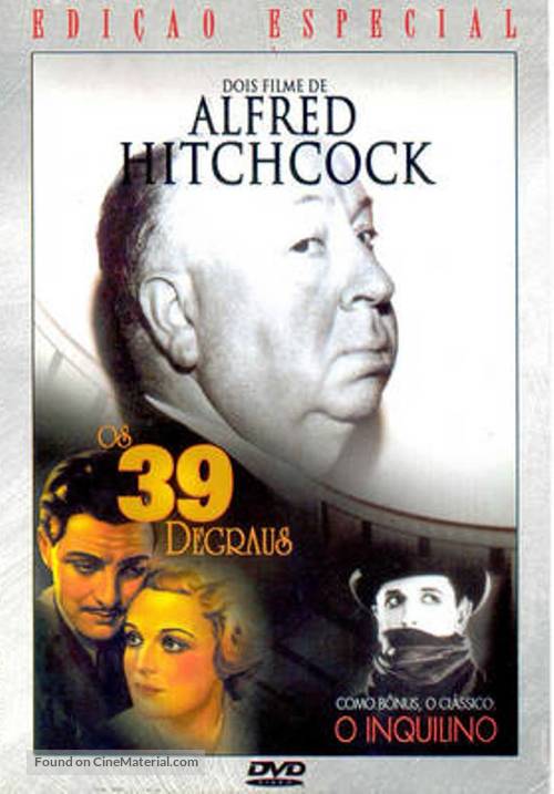 The 39 Steps - Brazilian DVD movie cover