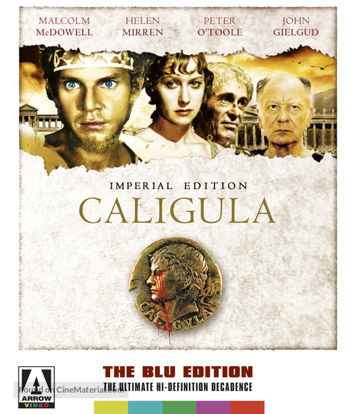 Caligola - British Blu-Ray movie cover