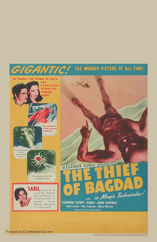 The Thief of Bagdad - Movie Poster