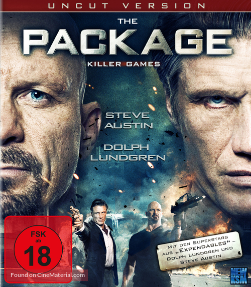 The Package - German Blu-Ray movie cover