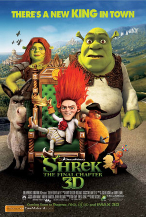 Shrek Forever After - Australian Movie Poster