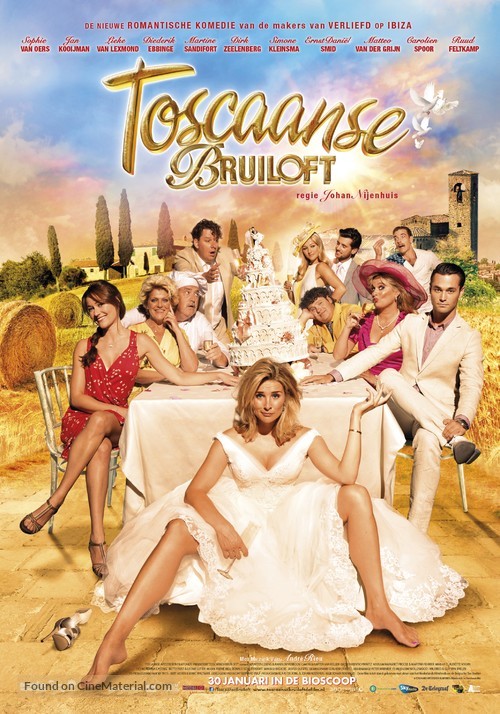 Toscaanse bruiloft - Dutch Movie Poster