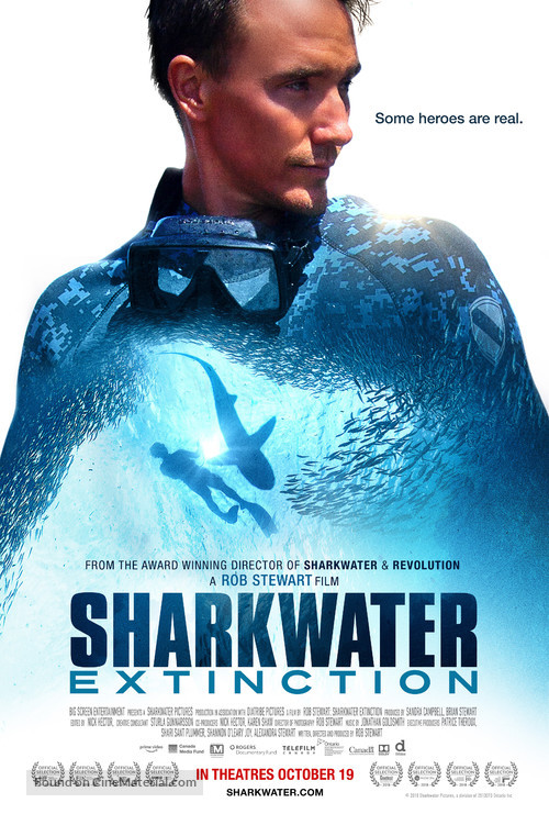 Sharkwater Extinction - Canadian Movie Poster