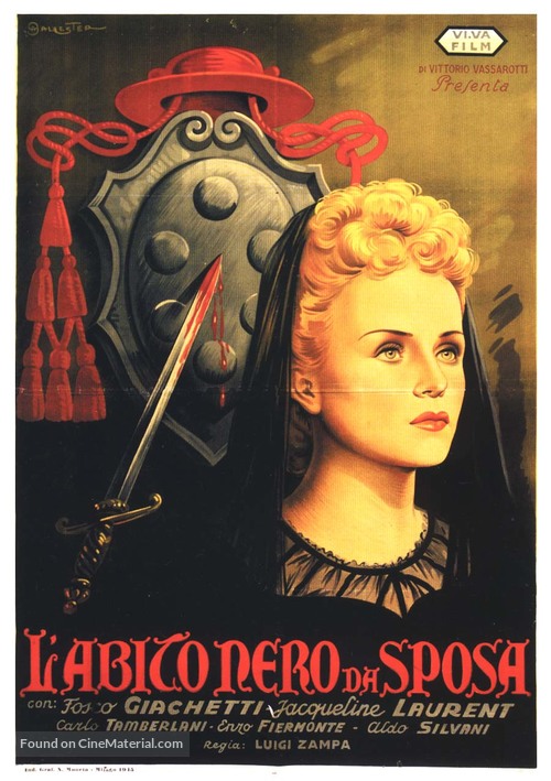 Abito nero da sposa, L&#039; - Italian Movie Poster