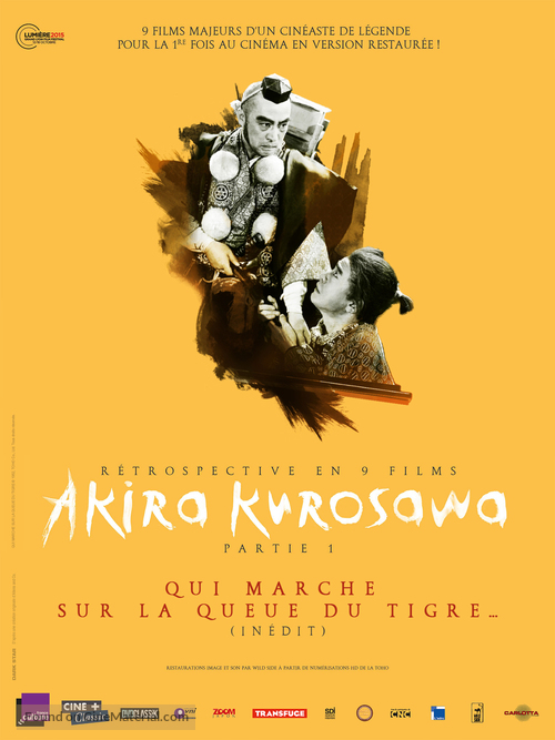 Tora no o wo fumu otokotachi - French Movie Poster