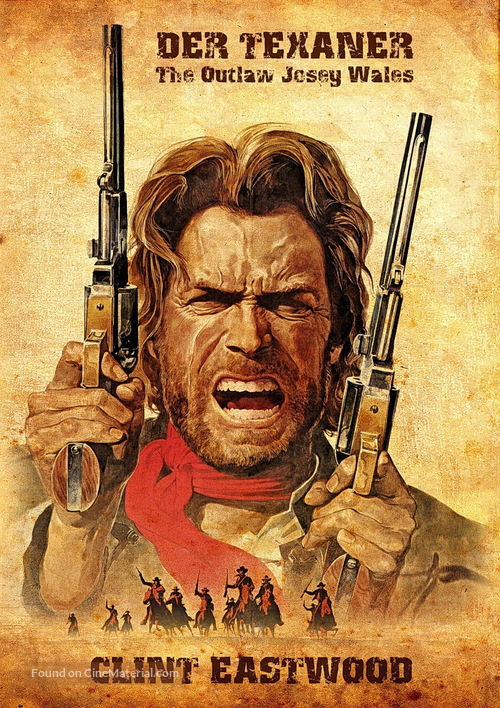 The Outlaw Josey Wales - German Movie Cover