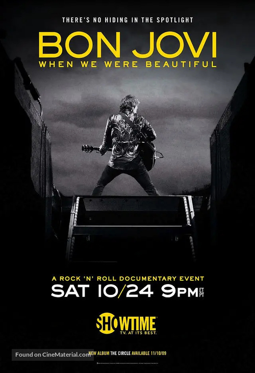 Bon Jovi: When We Were Beautiful - Movie Poster