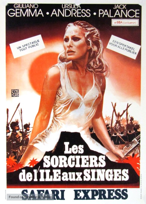 Safari Express - Belgian Movie Poster