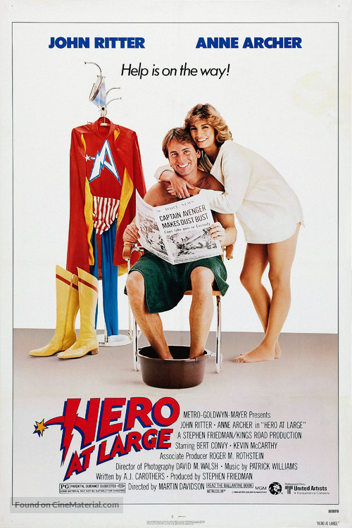 Hero at Large - Movie Poster