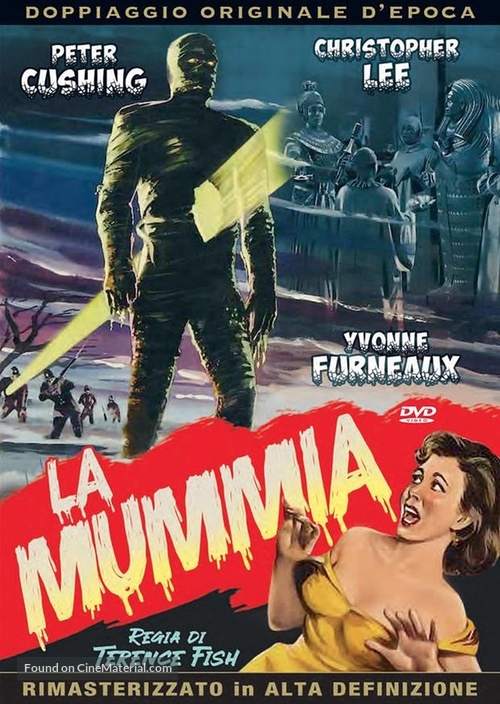 The Mummy - Italian DVD movie cover
