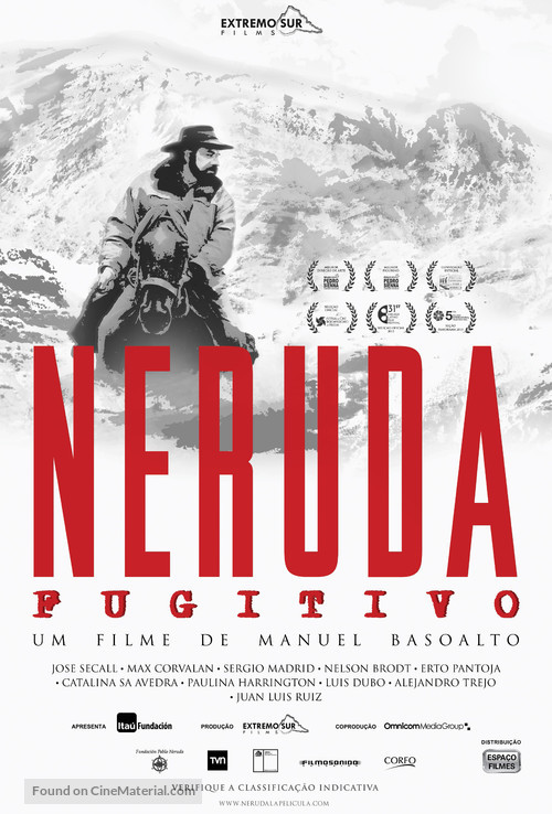 Neruda - Brazilian Movie Poster