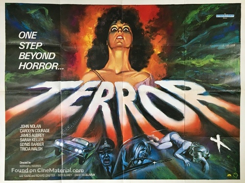 Terror - British Movie Poster