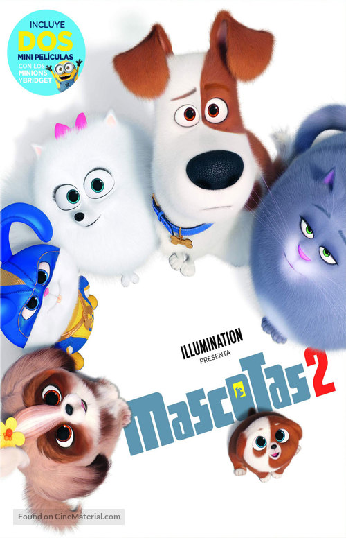 The Secret Life of Pets 2 - Spanish DVD movie cover