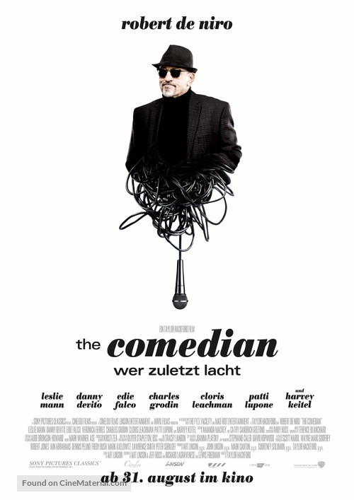 The Comedian - German Movie Poster