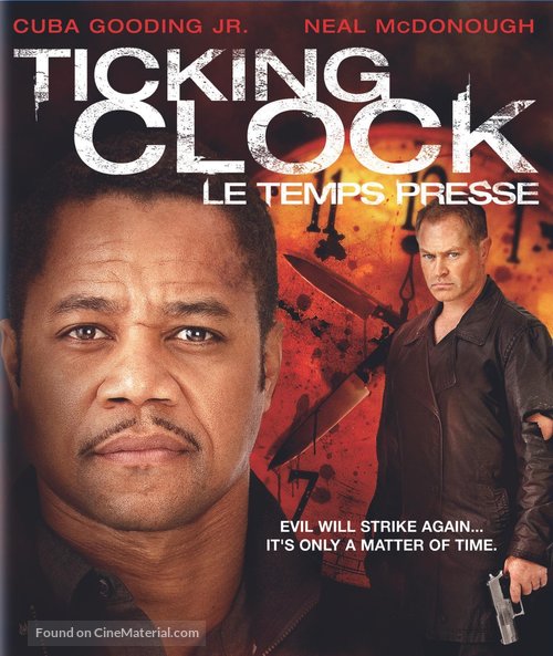 Ticking Clock - Canadian Blu-Ray movie cover