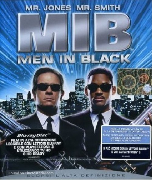 Men in Black - Italian Movie Cover