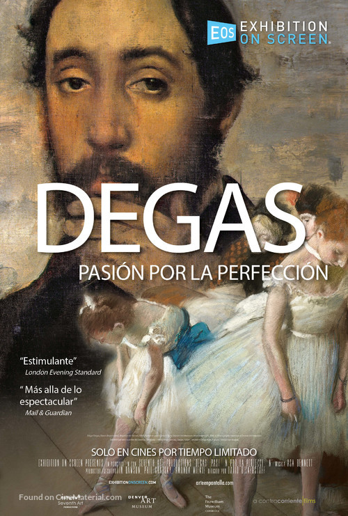 Degas: Passion for Perfection - Spanish Movie Poster