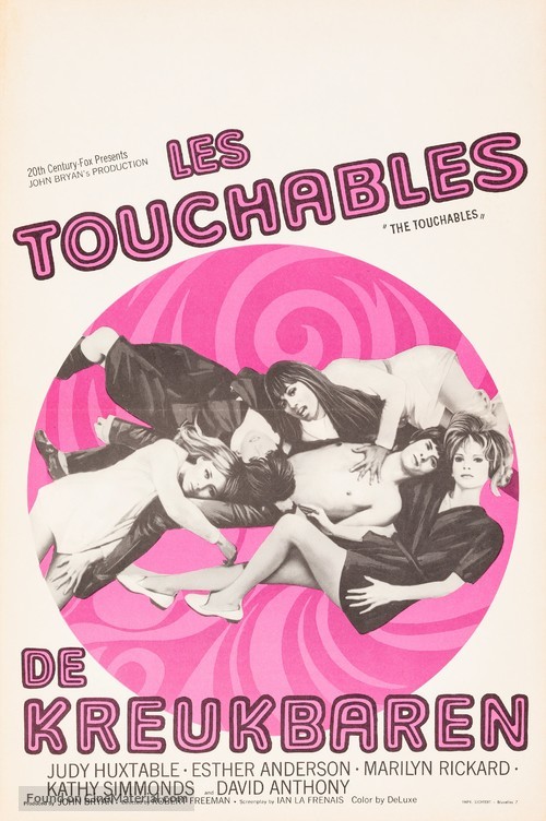 The Touchables - Belgian Movie Poster