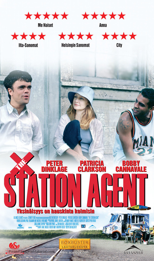 The Station Agent - Finnish Movie Cover