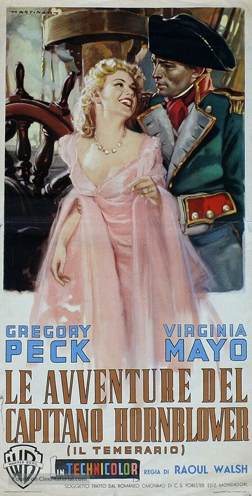Captain Horatio Hornblower R.N. - Italian Movie Poster