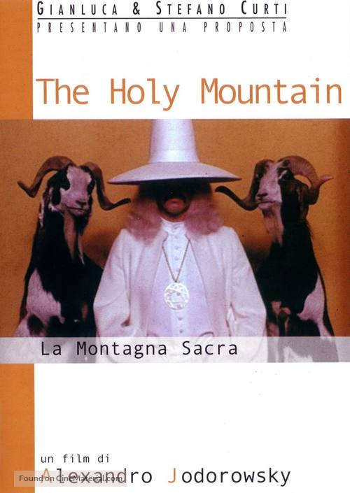 The Holy Mountain - Italian DVD movie cover