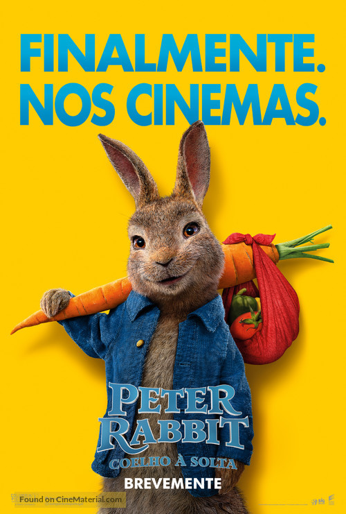 Peter Rabbit 2: The Runaway - Portuguese Movie Poster