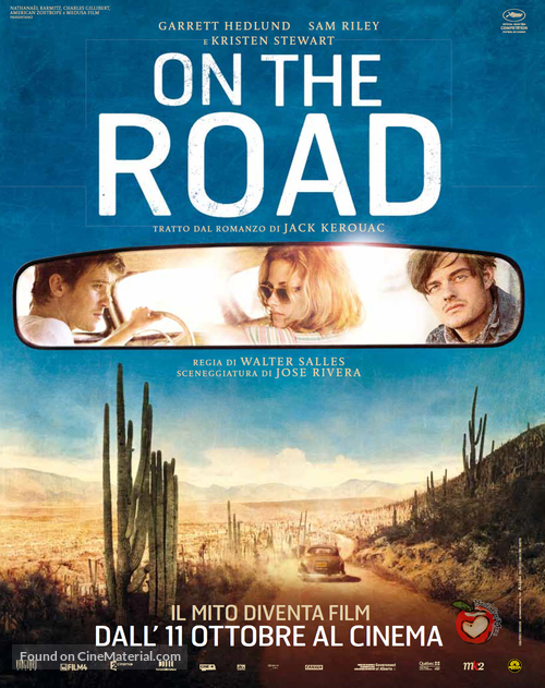 On the Road - Italian Movie Poster