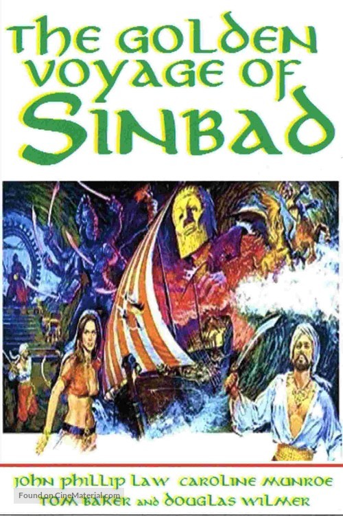 The Golden Voyage of Sinbad - VHS movie cover