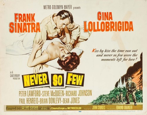 Never So Few - Movie Poster