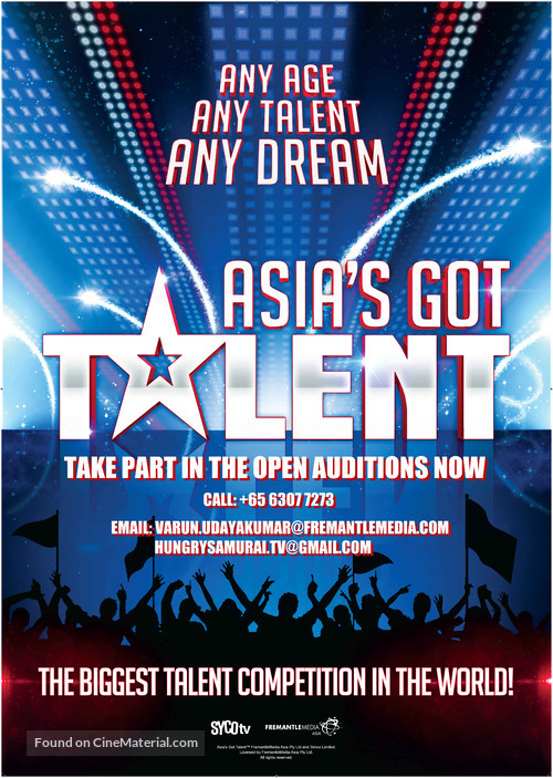 &quot;Asia&#039;s Got Talent&quot; - Malaysian Movie Poster