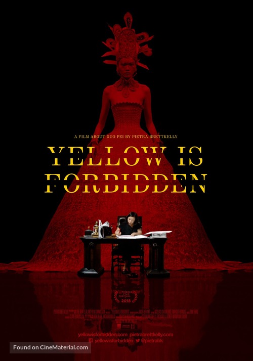Yellow is Forbidden - New Zealand Movie Poster
