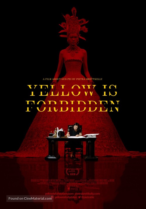 Yellow is Forbidden - New Zealand Movie Poster