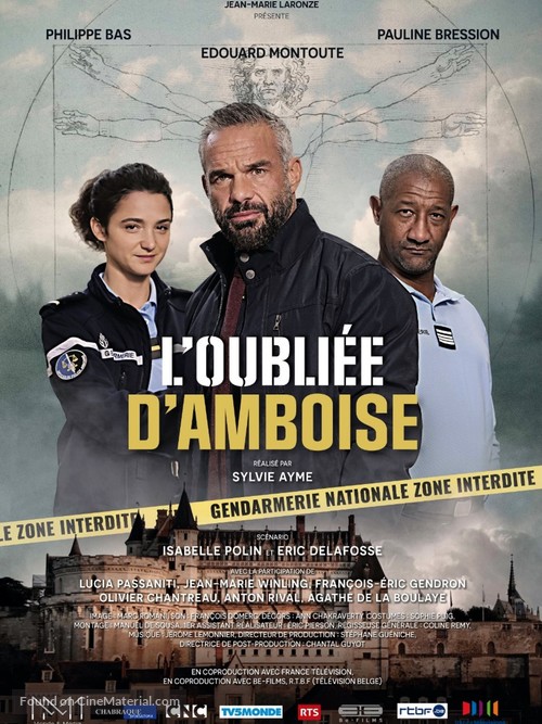 L&#039;oubli&eacute;e d&#039;Amboise - French Movie Poster