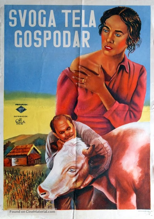 Svoga tela gospodar - Yugoslav Movie Poster