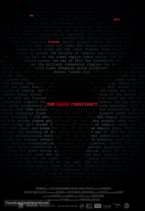 The Conspiracy - Canadian Movie Poster