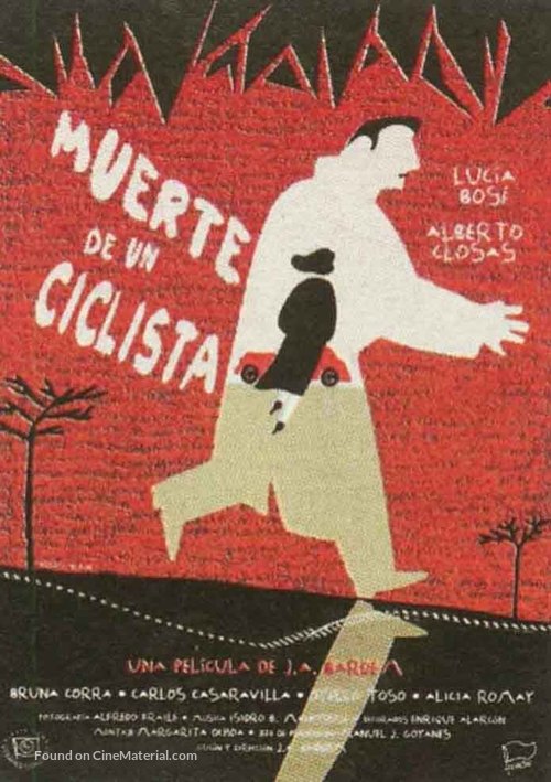 Muerte de un ciclista - Spanish Movie Poster