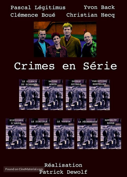 &quot;Crimes en s&eacute;rie&quot; - French Movie Poster