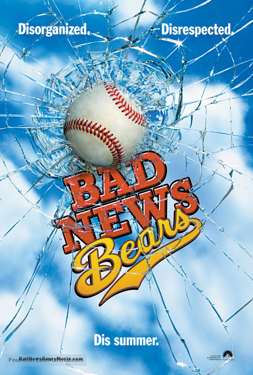 Bad News Bears - Movie Poster