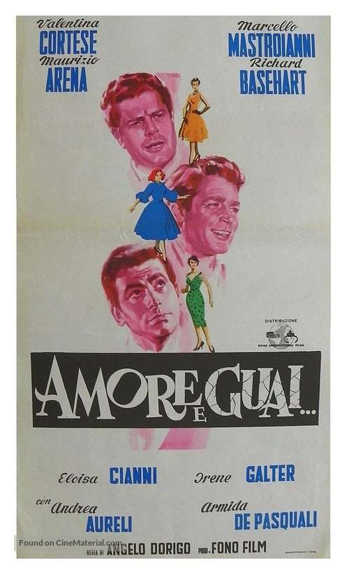 Amore e guai - Italian Movie Poster