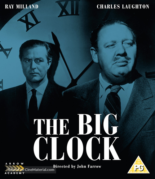 The Big Clock - British Blu-Ray movie cover