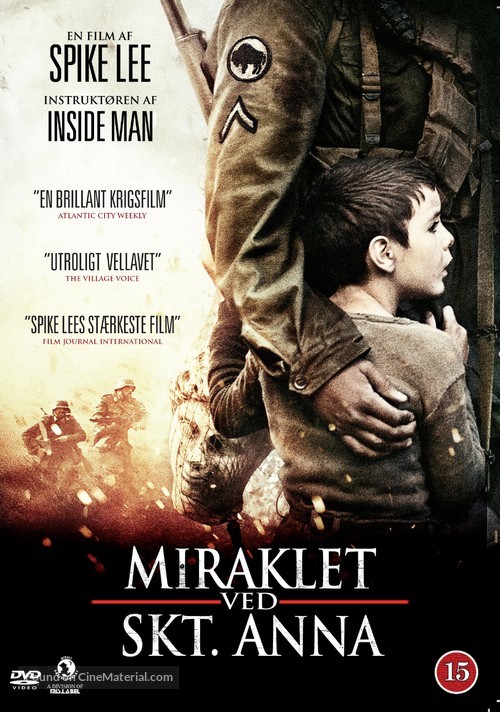 Miracle at St. Anna - Danish Movie Cover