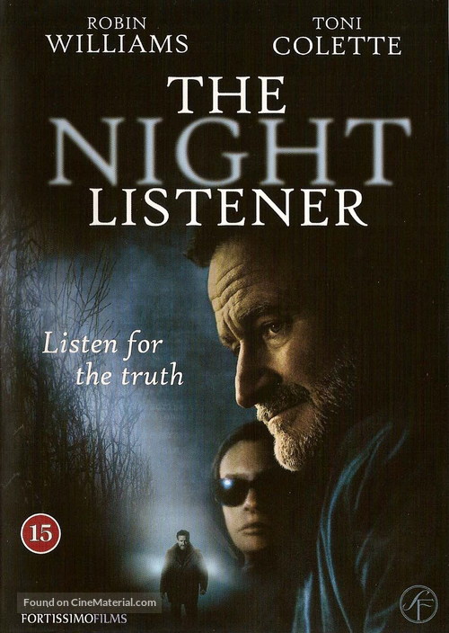 The Night Listener - Danish DVD movie cover