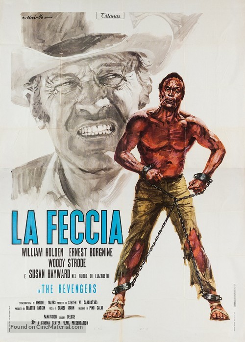 The Revengers - Italian Movie Poster