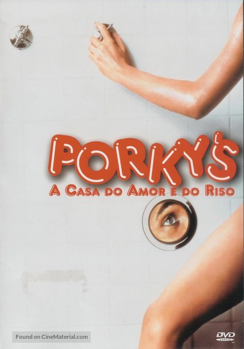 Porky&#039;s - Brazilian DVD movie cover