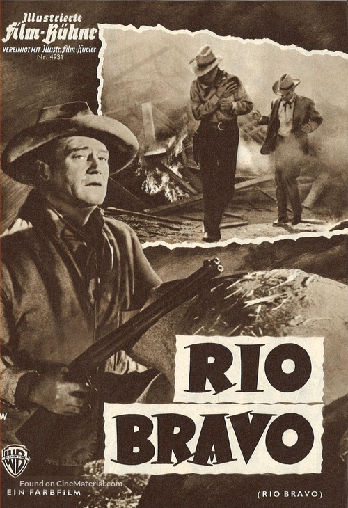 Rio Bravo - German poster