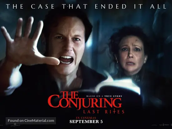 The Conjuring: Last Rites - British Movie Poster
