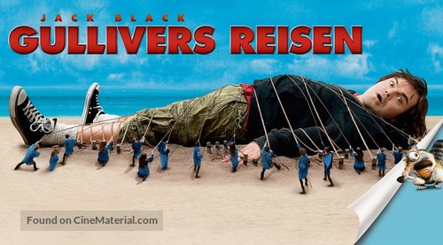 Gulliver&#039;s Travels - Swiss Movie Poster